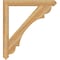 Ekena Millwork Olympic Arts & Crafts Rough Sawn Bracket, Western Red Cedar, 4"W x 38"D x 42"H BKT04X38X42OLY03RWR - alternate 4